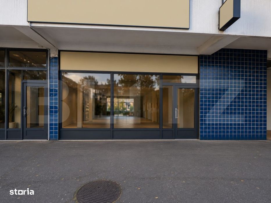 Spatiu comercial de inchiriat, 240 mp, Cartierul Tudor – Zona Diaman