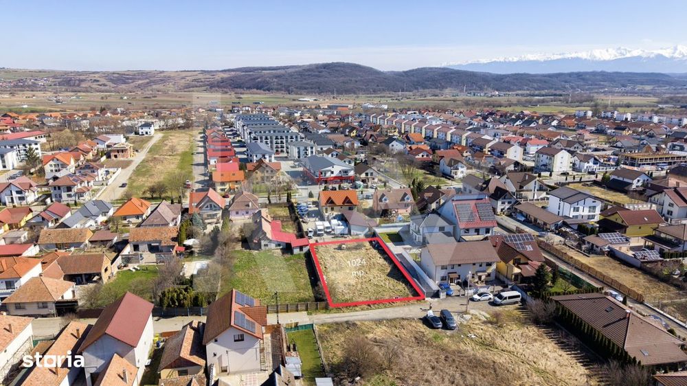 Teren intravilan in Selimbar, Sibiu | 1.024 mp | Deschidere 22 m