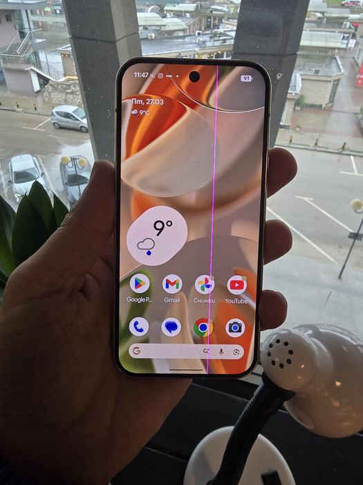 Google pixel 9 pro с кутия