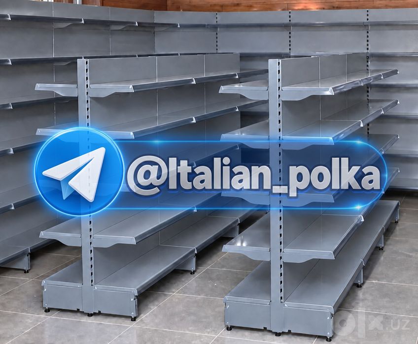 Металлический polka, dokon Stelaji, vitrina prilavkalar, raflar