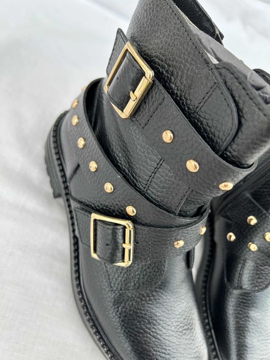 Botine din piele femei Kurt Geiger London, marimea 36, negru
