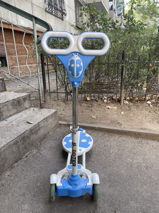 Самокат scooter божья коровка