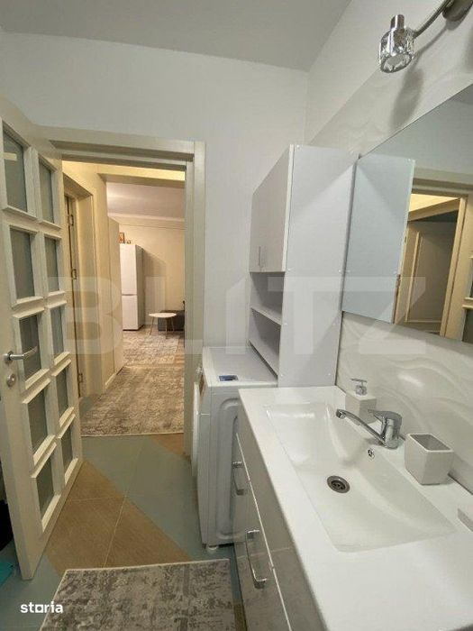 Apartament modern de 2 camere, boxa+loc de parcare, zona Bizantiq Pacu