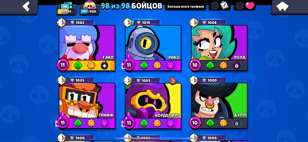 аккаунт в бравл старс