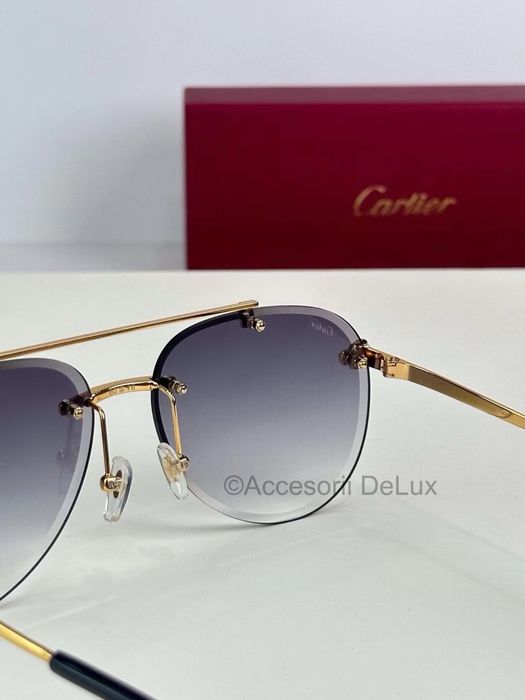Ochelari de Soare Santos De Cartier CT01586 Polarised Noi Full Box [Verificare Colet]