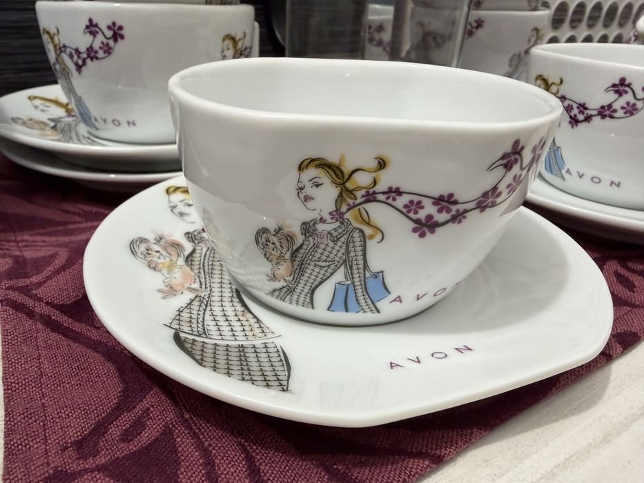 Set cafea Avon- 14 piese