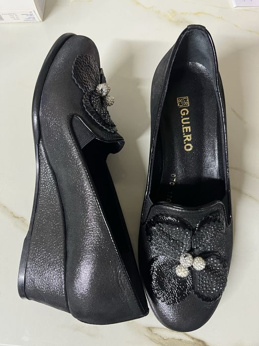 Новые турецкие кожаные туфли