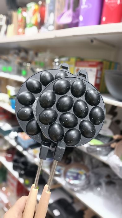 Yong'oq pishirish uchun qolip 2 xil rangda va 4 xil razmerda