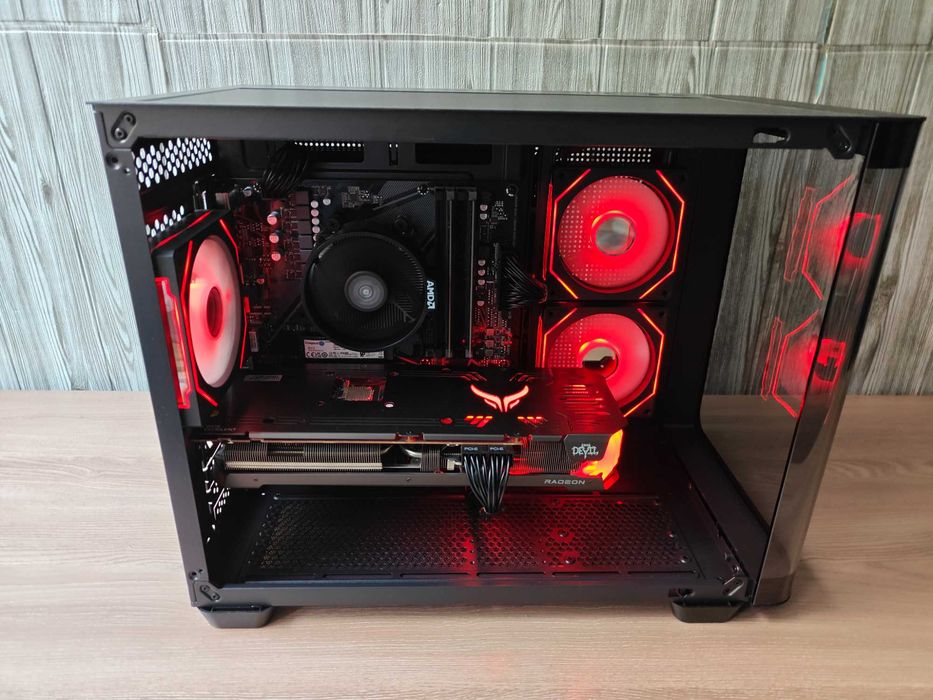Геймърски компютър Ryzen 5 5600/RX 6800XT/16GB RAM/512GB SSD