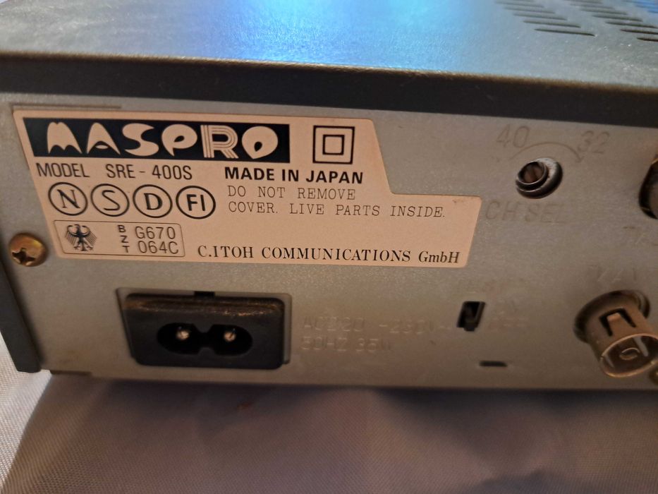 Приемник за Сателитна телевизия Maspro Made in Japan YSRE400S