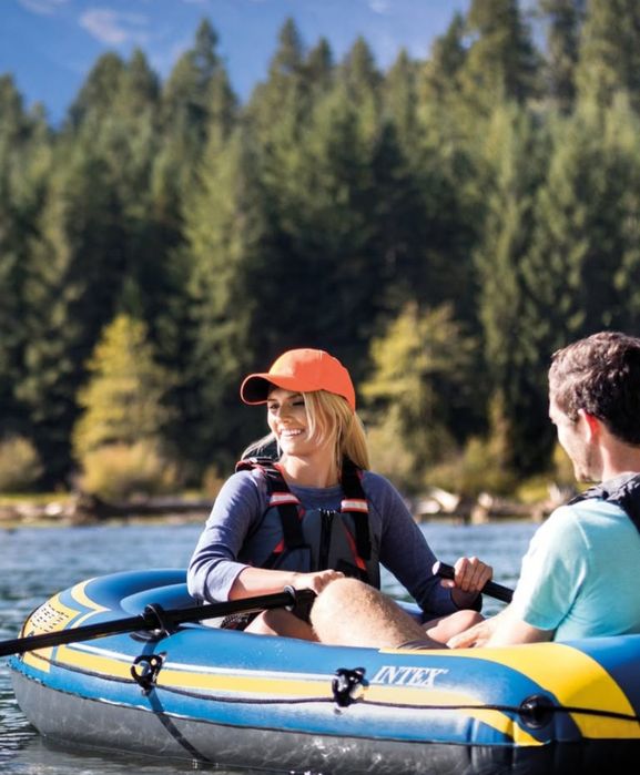 Barca Intex Seahawk 2, pompa si vasla incluse