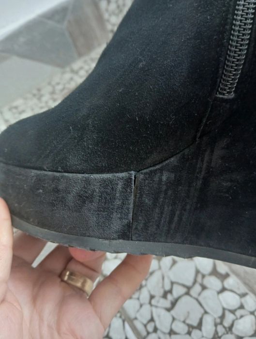 Ghetuțe dama piele intoarsa!Anna Cori!