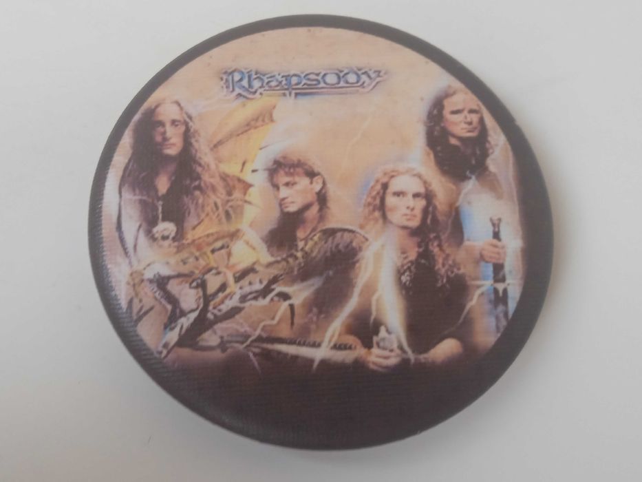 Rhapsody - metal / rock / метъл аксесоар - голяма значка
