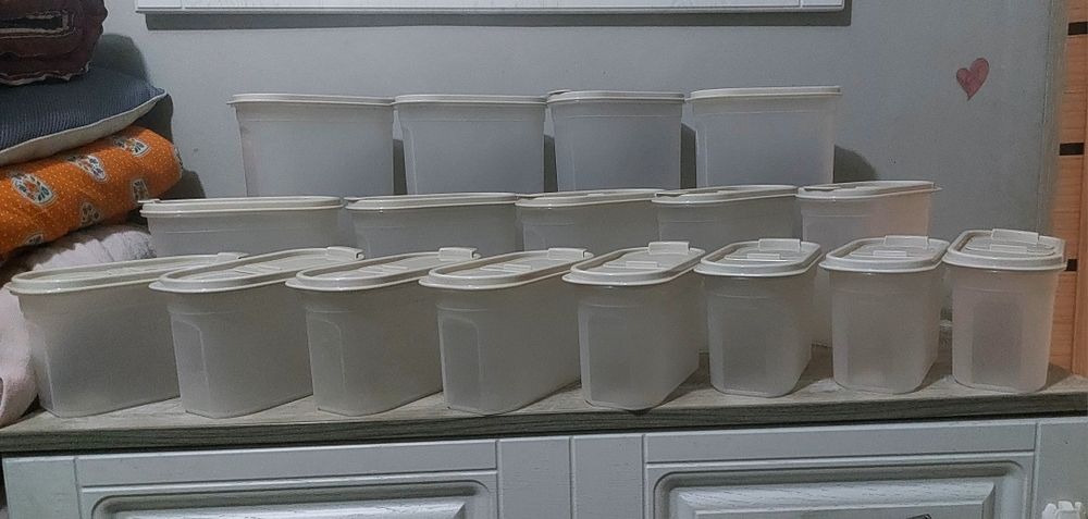 Набор контейнеров для хранения сыпучих продуктов – 17 шт.