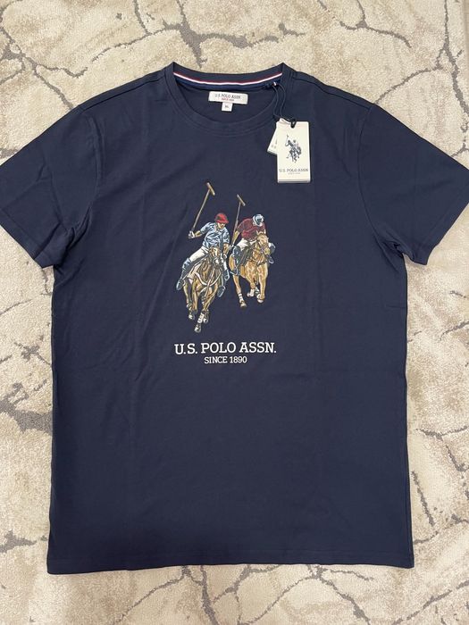 Tricou barbati U S Polo Assn bleumarin XL