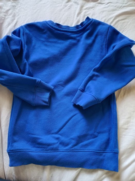 Кофта с начесом и пайетками на 6-8 лет