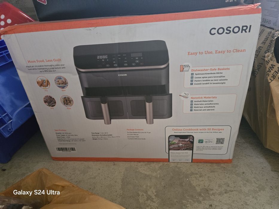 Friteuza cu aer cald Cosori Dual Basket
