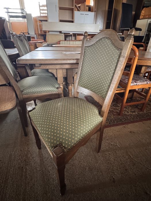 Masa cu scaune lemn masiv