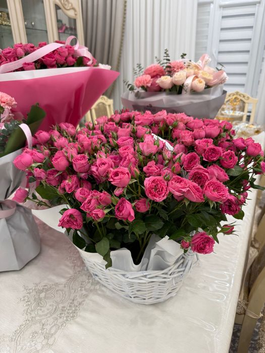 Свежие цветы букеты