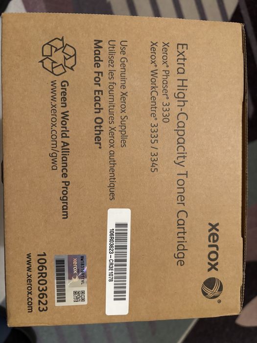 Toner Xerox 3330 / 3335 / 3345 - cod 106R03623