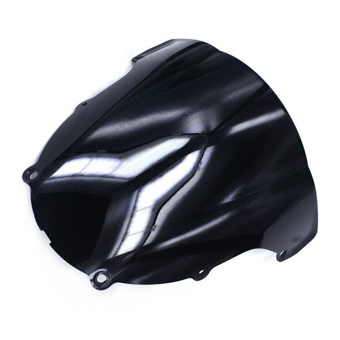 Parbriz Double Bubble Fumuriu Kawasaki ZX6R 2003-2004 Negru ZX6 PB027