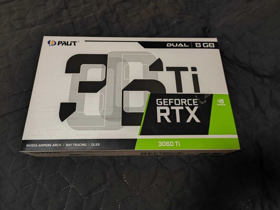 Placa video Palit GeForce RTX 3060 Ti Dual NVIDIA 8 GB GDDR6 LHR