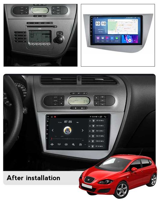 Sistem de Navigatie Seat Leon 2005-2012 ,bluetooth ,garantie+factura