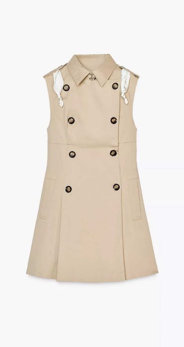 Нова рокля ZARA с шал размер С