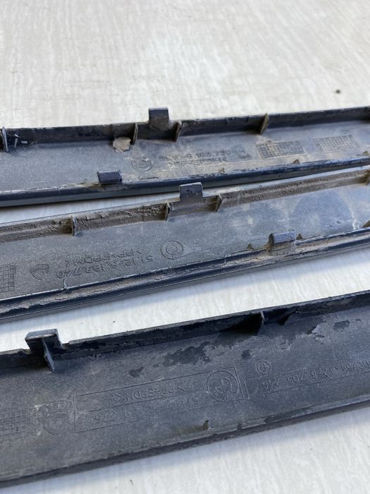 Накладки заднего бампера BMW E39