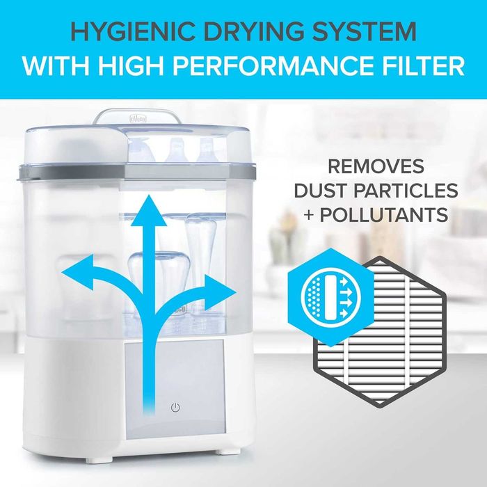 Стерилизатор и сушилня Chicco Advanced Steam Sterilizer Dryer 2в1