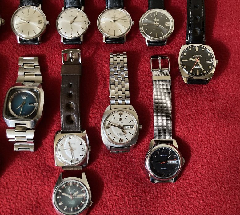 Винтидж Swiss 40/70s  Longines Zenith Certina  Часовници