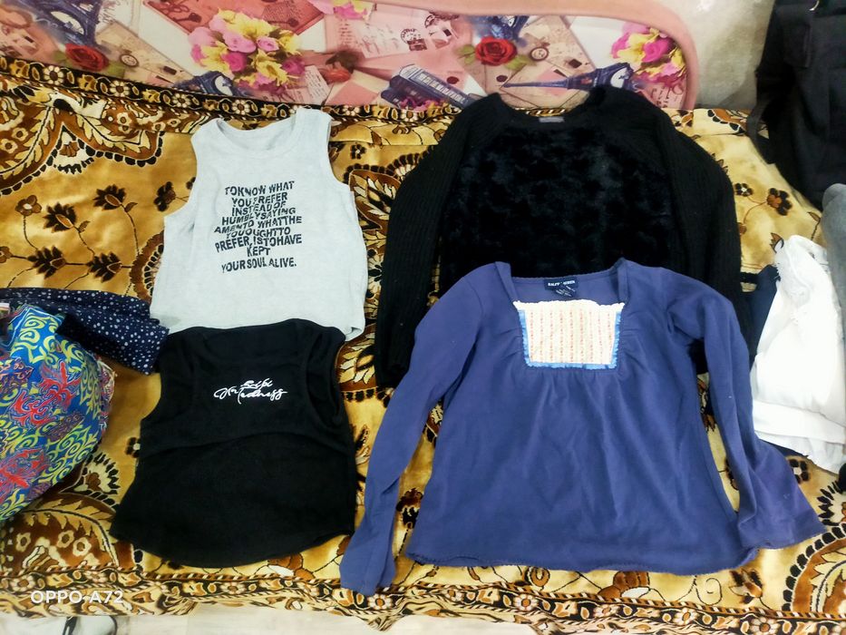 Отдам детские вещи на девочку