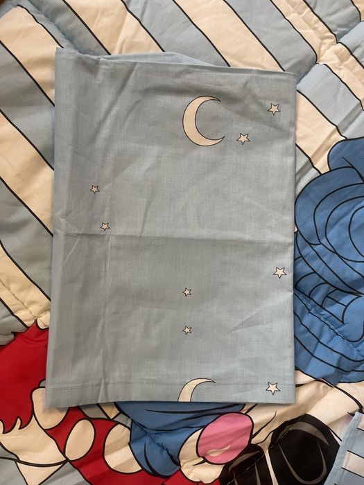 Бебешки спален комплект с обиколник и олекотена завивка