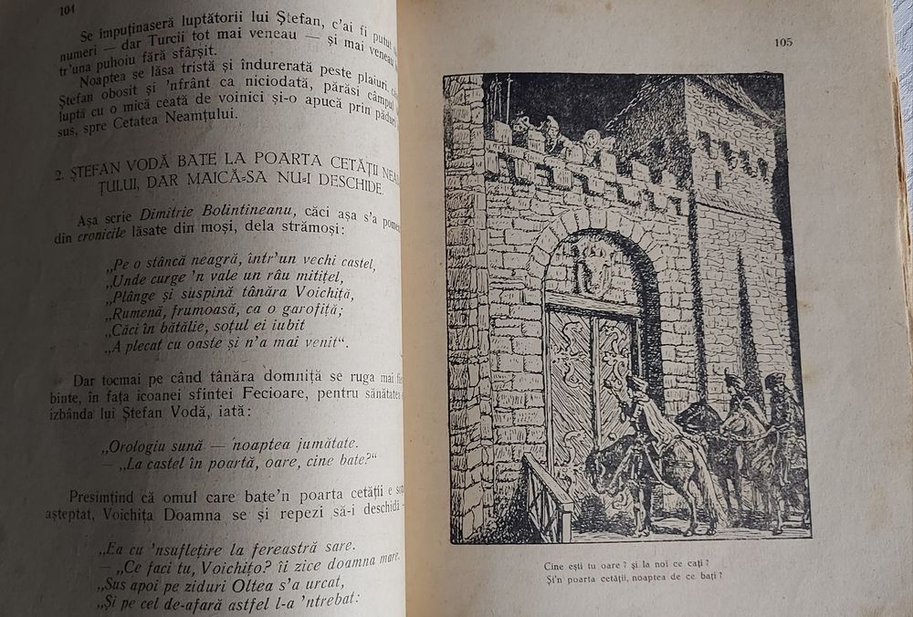 Lot de doua cărți vechi romanesti "Povestea neamului nostru"
