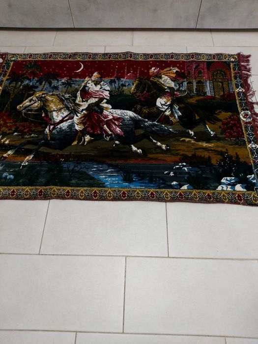 Carpetă cu Răpirea din Serai