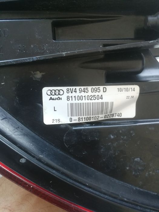 Stop stanga / dreapta Audi A3 8V