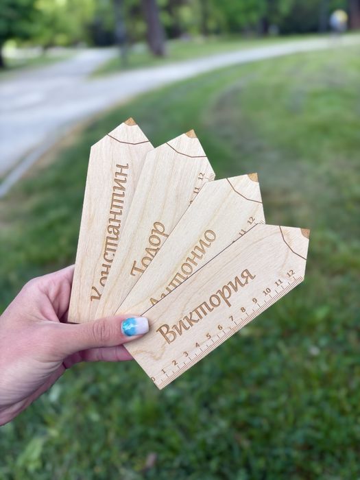 Линийка с таблицата за умножение