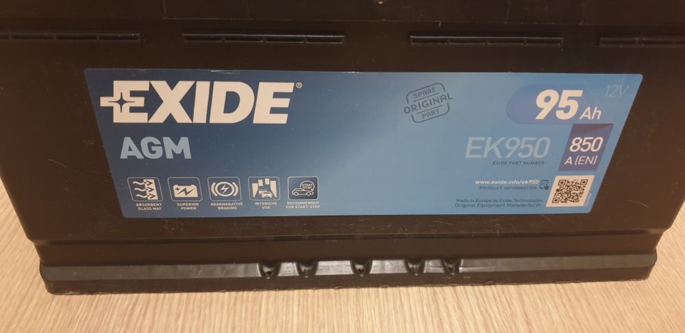 Аккумулятор AGM EXIDE 95 Ah