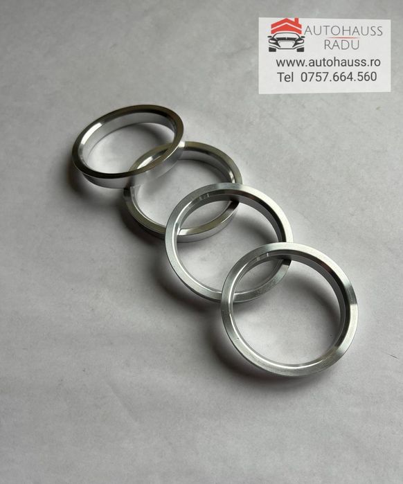 Inele de centrare Aluminiu 66.6 x 57.1 VW Audi Seat Skoda Mercedes