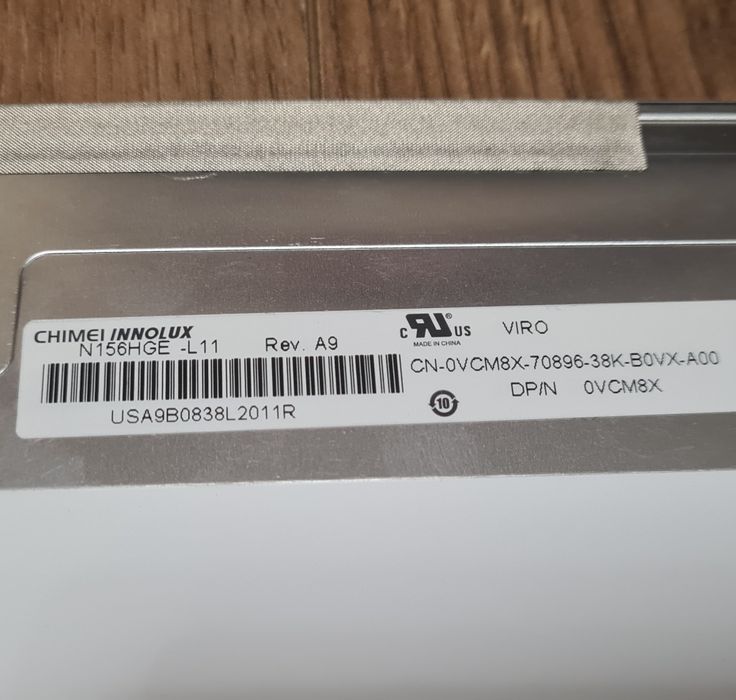 Display laptop LED 40 pini 15,6"