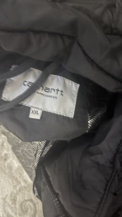 мужской пуховик (зима) фирма "carhartt"