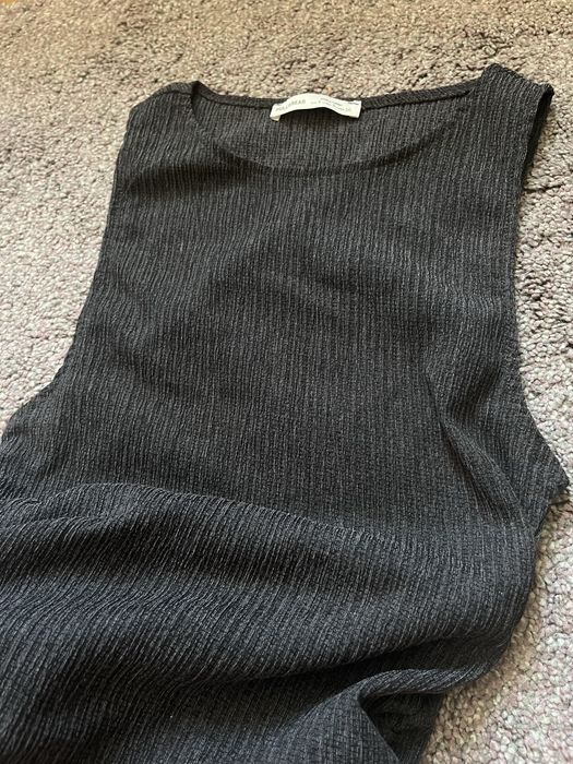 Рокля Pull&Bear XS дълга сива