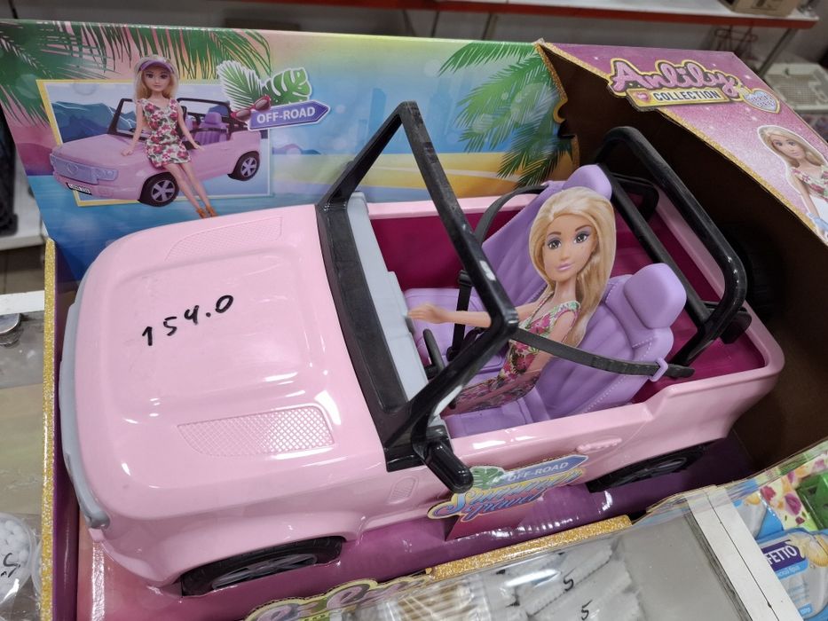 o'yinchoq moshina barbi qo'g'irchog'i uchun  игрушка машина для барби