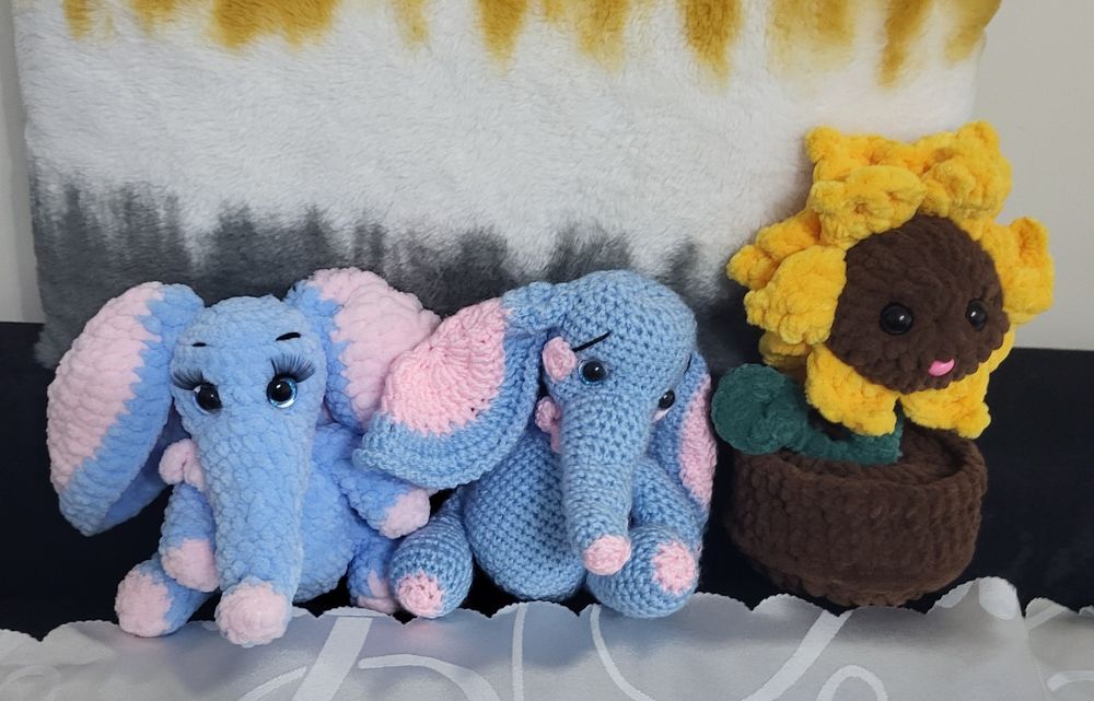 Детски плетени играчки