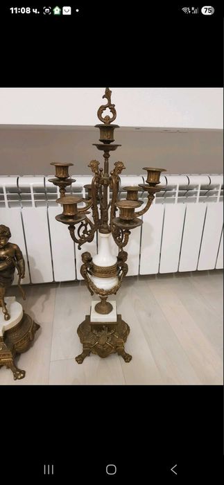 Regnault, Париж: Награден Империал Комплект 7+7 Светлини