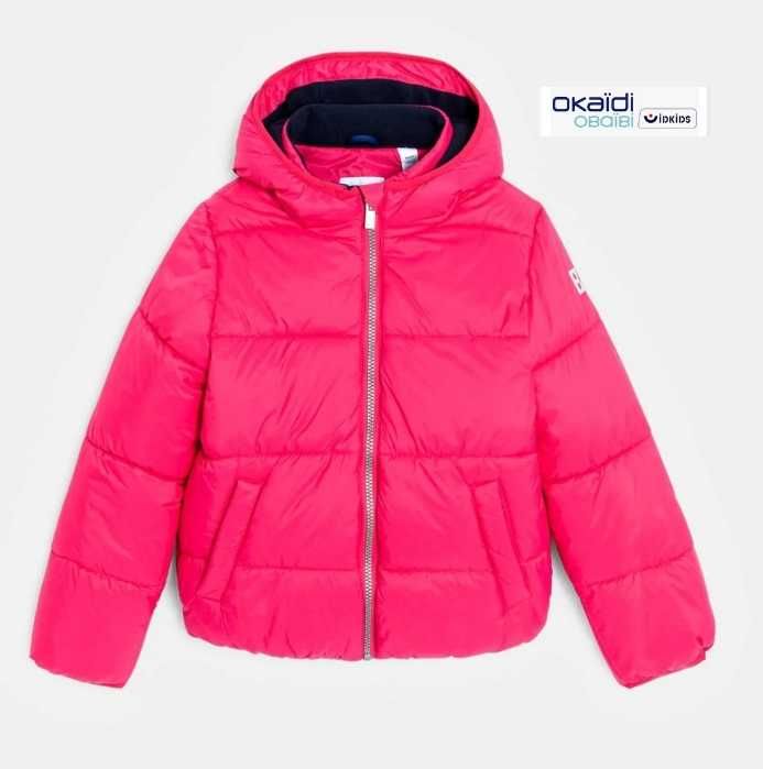 ново Детско топло Яке Okaidi (12 год ) размер 140см -152см за Момичета