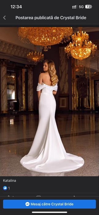 Vand rochie de mireasa
