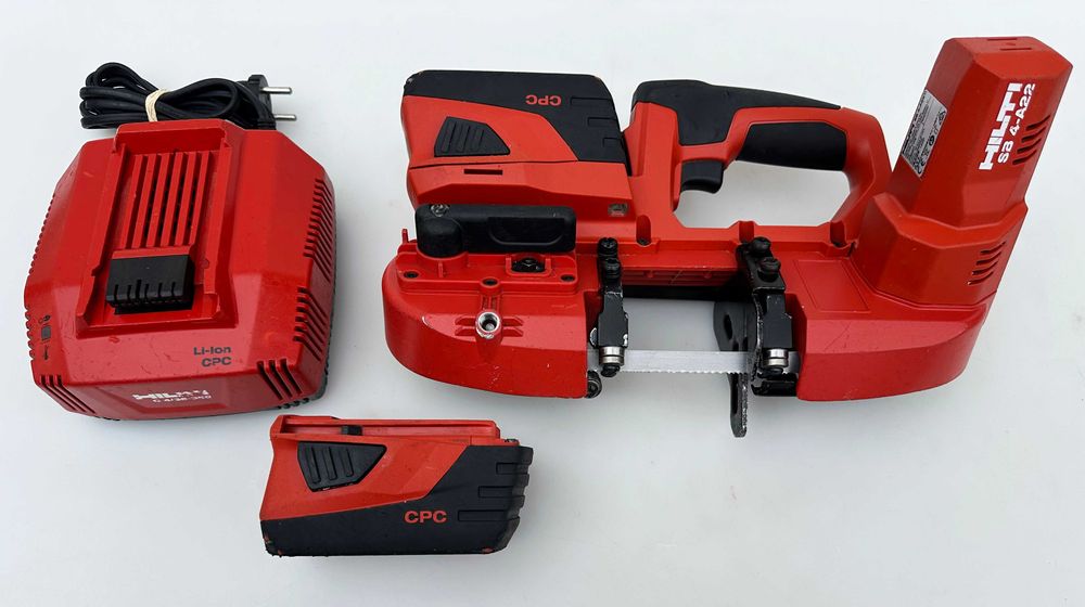 Hilti SB 4-A22 - Акумулаторен лентов трион перфектен!