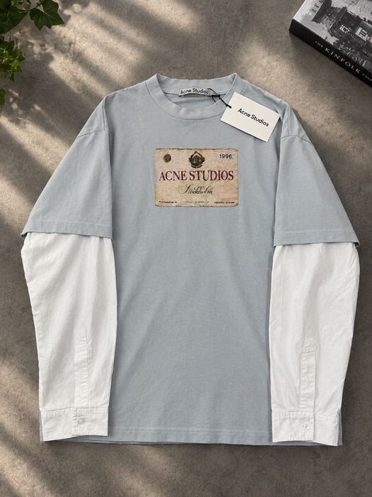 Bluza Acne Studios Layered Print SS25