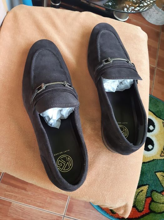 Mocasini piele intoarsa